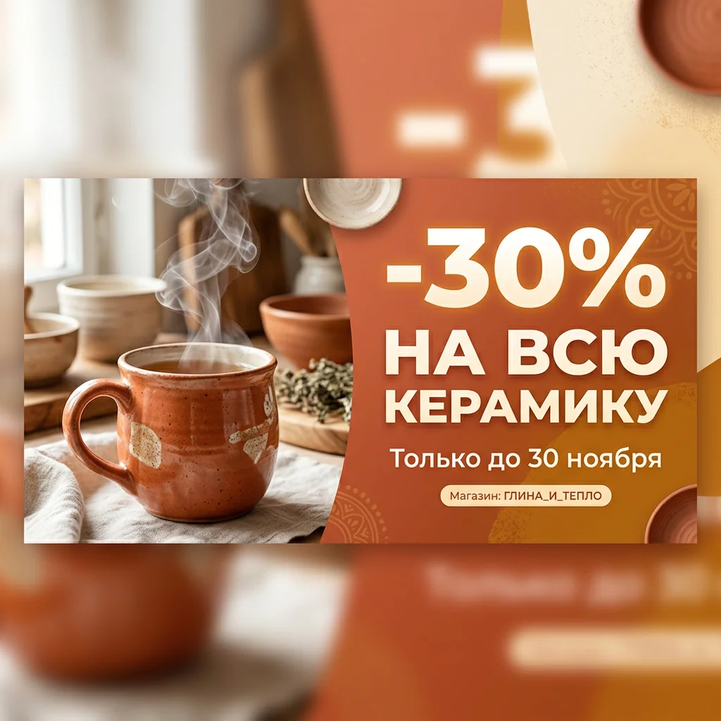 Баннер магазина
