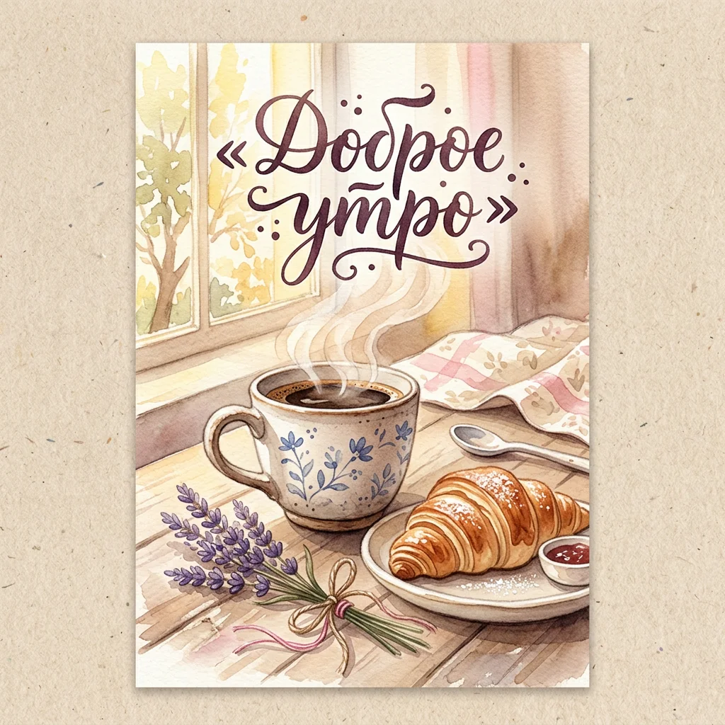 Доброе утро